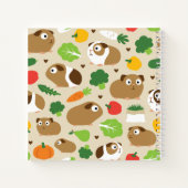 モルモットとやつらのおやつ ノートブック (裏面)