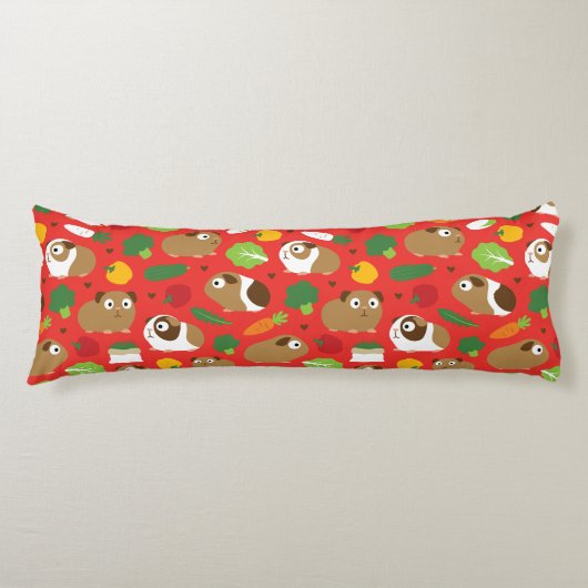 モルモットとやつらのおやつ ボディピロー (正面)