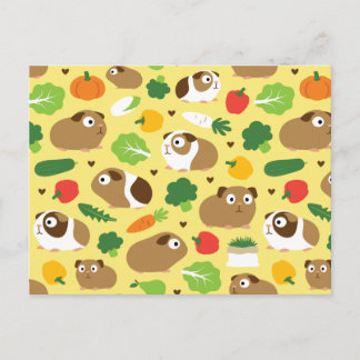 モルモットとやつらのおやつ ポストカード