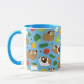 モルモットとやつらのおやつ マグカップ (左)