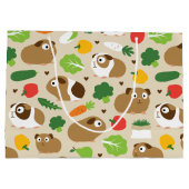 モルモットとやつらのおやつ ラージペーパーバッグ (裏面)