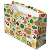 モルモットとやつらのおやつ ラージペーパーバッグ (裏面アングル)