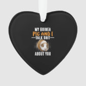 モルモットとペットの飼い主の話 オーナメント (正面)