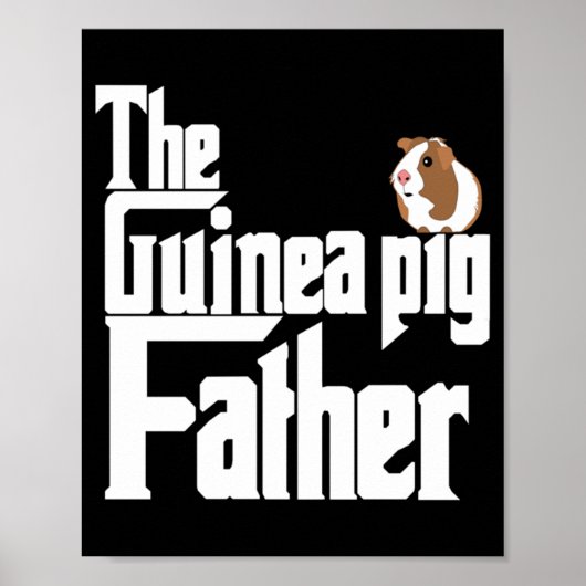 モルモットのお父さん ポスター (正面)