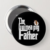 モルモットのお父さん 缶バッジ (正面&裏面)