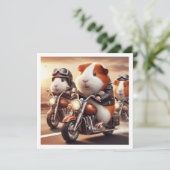 モルモットのお誕生日おめでとう！ 招待状 (スタンド正面)