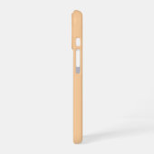 モルモットのイラストとスイカ iPhone 16ケース (左側面)