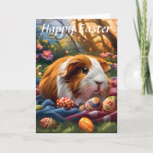 モルモットのイースターエッグボナンザイースター カード (正面)