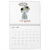 モルモットのカレンダー2014年 カレンダー (3月 2027)