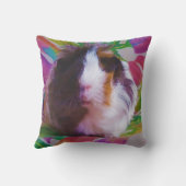 モルモットのクッション - ココ アウトドアクッション (裏面)