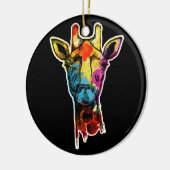 モルモットのクリスマストインデキスライト セラミックオーナメント (左)