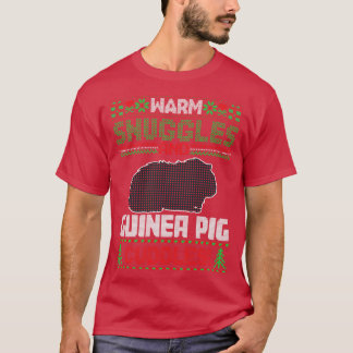 モルモットのクリスマスパジャマ醜いクリスマスセーター Tシャツ