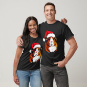 モルモットのクリスマス Tシャツ (ユニセックス)