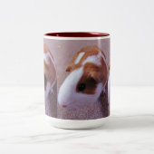 モルモットのマグ ツートーンマグカップ (中央)