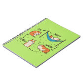 モルモットのライフサイクル ノートブック (左側)