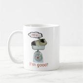 モルモットの健康 コーヒーマグカップ (左)