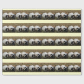 モルモットの動物のギフトの包装紙 ラッピングペーパー (フラット)
