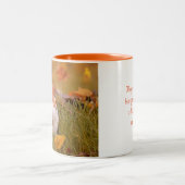 モルモットの引用文及び写真 ツートーンマグカップ (中央)