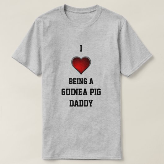 モルモットの恋人のワイシャツ Tシャツ (デザイン正面)