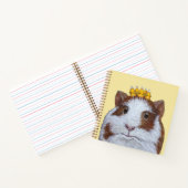 モルモットの手帳のクイニー ノートブック (内部)