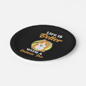 モルモットの方が命あるぞ ペーパープレート (アングル)