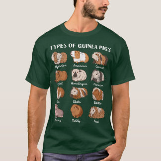 モルモットの種類キュートC Tシャツ