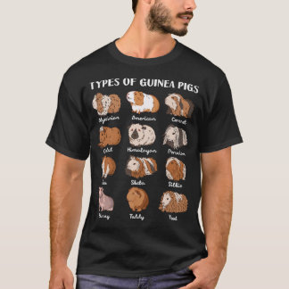 モルモットの種類キュートC Tシャツ
