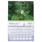 モルモットのcalander カレンダー (2月 2027)