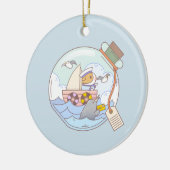 『モルモットを吸う冒険』 セラミックオーナメント (左)