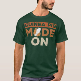 モルモットデザインオンおたくPr Tシャツ