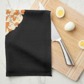 モルモットハートラブ |かわいいベビーモルモット キッチンタオル (四つ折り)