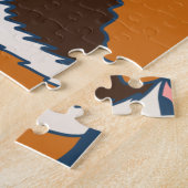 モルモットパーソナライズされたコラージュ ジグソーパズル (側面)