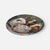 モルモットパーティー ペーパープレート (アングル)