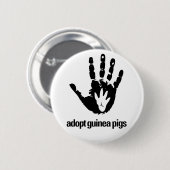 モルモットボタン-モルモット--を今日採用して下さい 缶バッジ (正面&裏面)