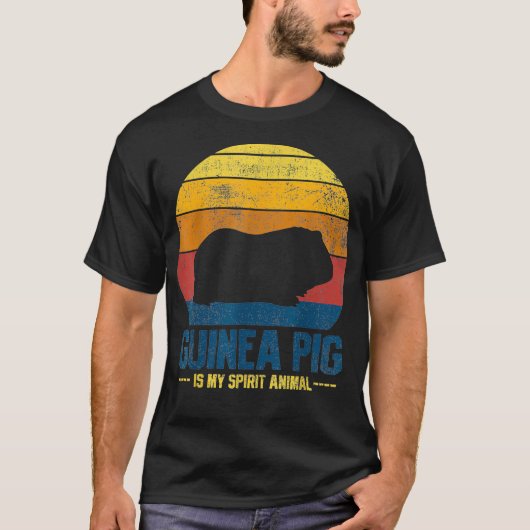 モルモットヴィンテージ_1 Tシャツ (正面)