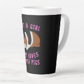 モルモット動物霊が大好きな女の子 カフェラテマグ (右アングル)