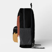 モルモット可愛パーソナライズされたい プリントバックパック (右)