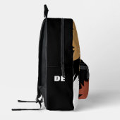 モルモット可愛パーソナライズされたい プリントバックパック (左)