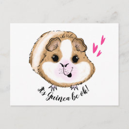 モルモット大丈夫だ ポストカード