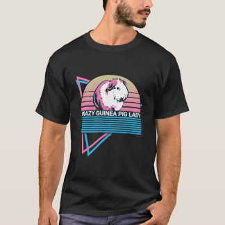 モルモット大好きレディ モルモット大好きレディ Tシャツ