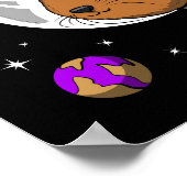 モルモット宇宙 ポスター (角)