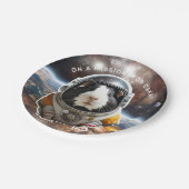 モルモット宇宙!レトロ探査機 ペーパープレート (アングル)