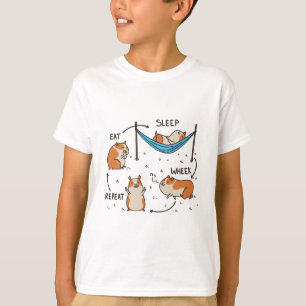 モルモット循環 Tシャツ