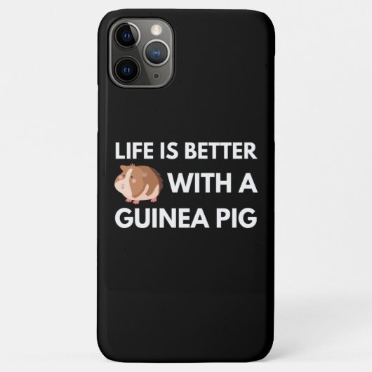 モルモット愛好家 Case-Mate iPhoneケース (裏面)