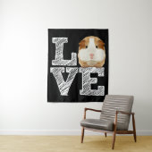 モルモット愛齧歯動物ホエック タペストリー (インサイチュ)