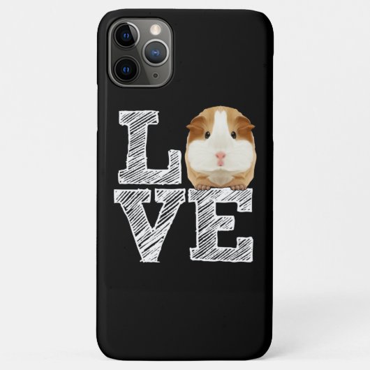 モルモット愛齧歯動物ホエック Case-Mate iPhoneケース (裏面)