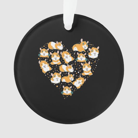 モルモット愛 オーナメント (正面)