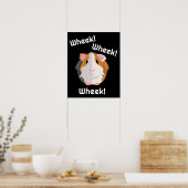 モルモット愛 ポスター (キッチン)