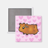 モルモット愛 マグネット (正面/裏面)