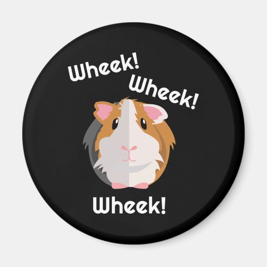 モルモット愛 マグネット (正面)